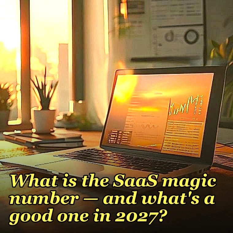 What is the SaaS magic number — and what's a good one in 2027?