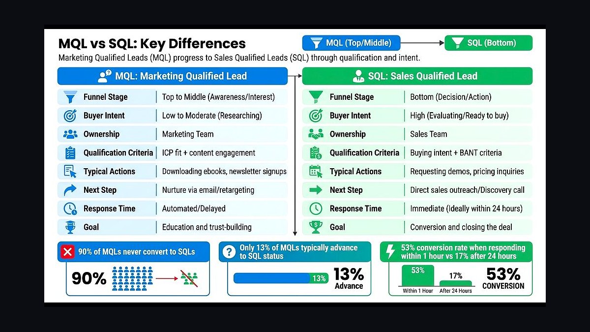 MQL vs SQL — what's the actual difference, and how should you define them?
