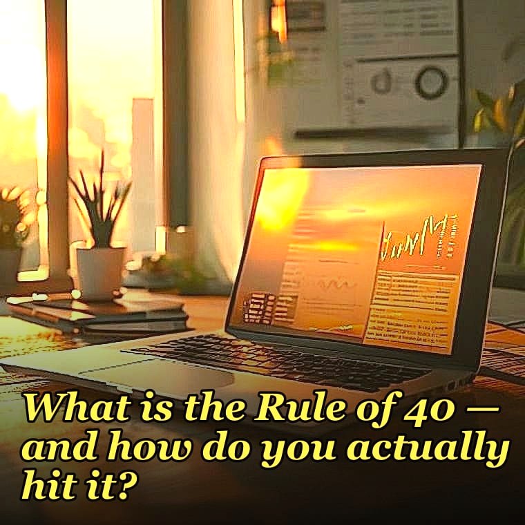 What is the Rule of 40 — and how do you actually hit it?