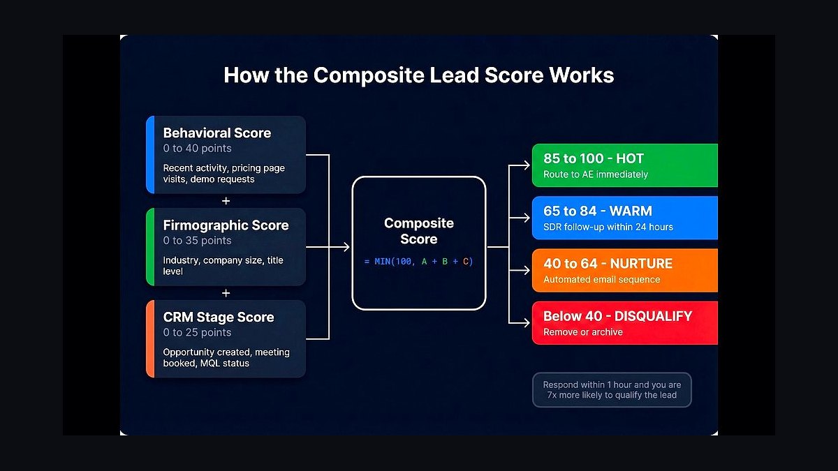 How do you actually build a lead scoring model that works in 2027?