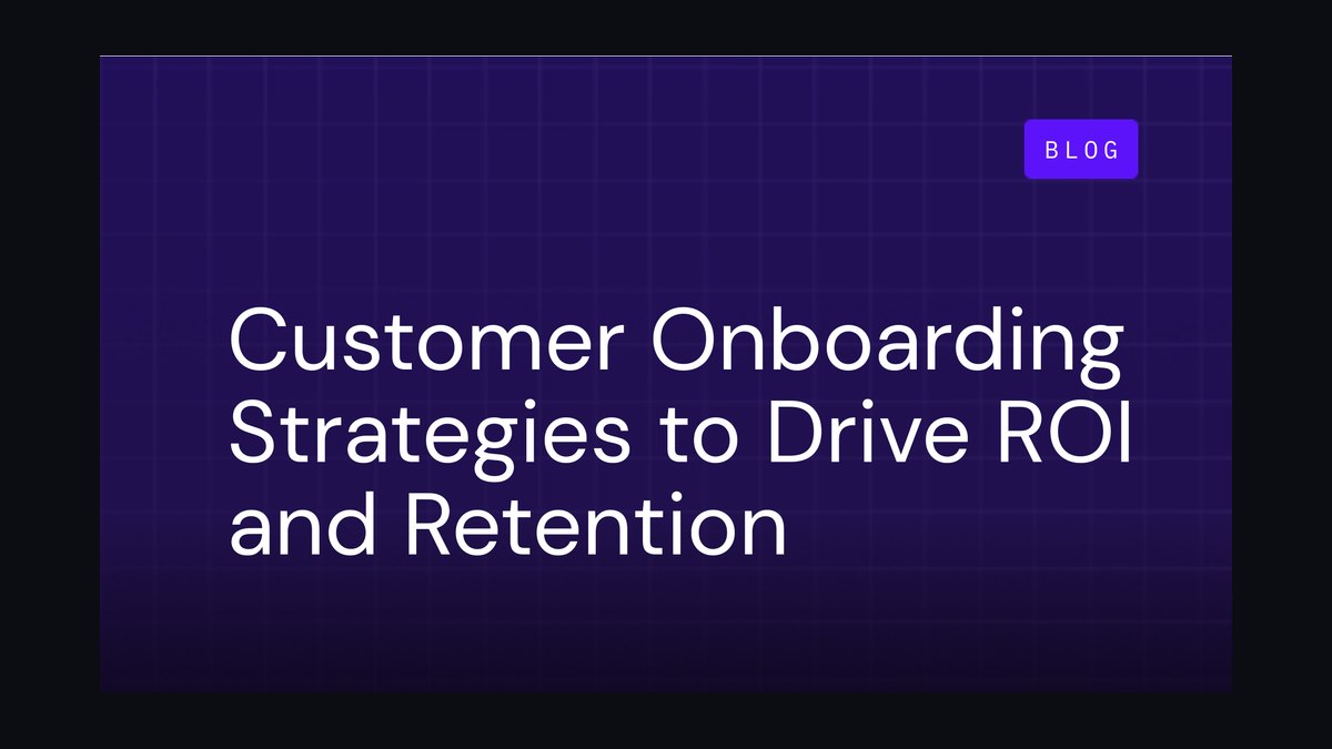 How do you run customer onboarding that actually drives retention — figure 6