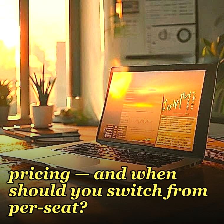 What is usage-based pricing — and when should you switch from per-seat?