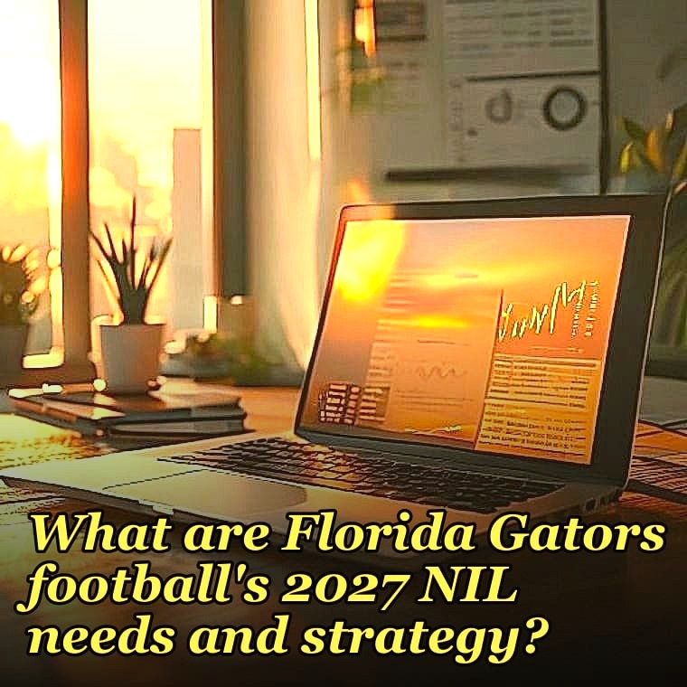 What are Florida Gators football's 2027 NIL needs and strategy?