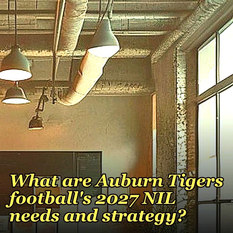 What are Auburn Tigers football's 2027 NIL needs and strategy?