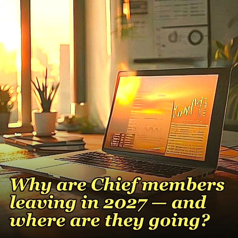 Why are Chief members leaving — and where are they going in 2027?