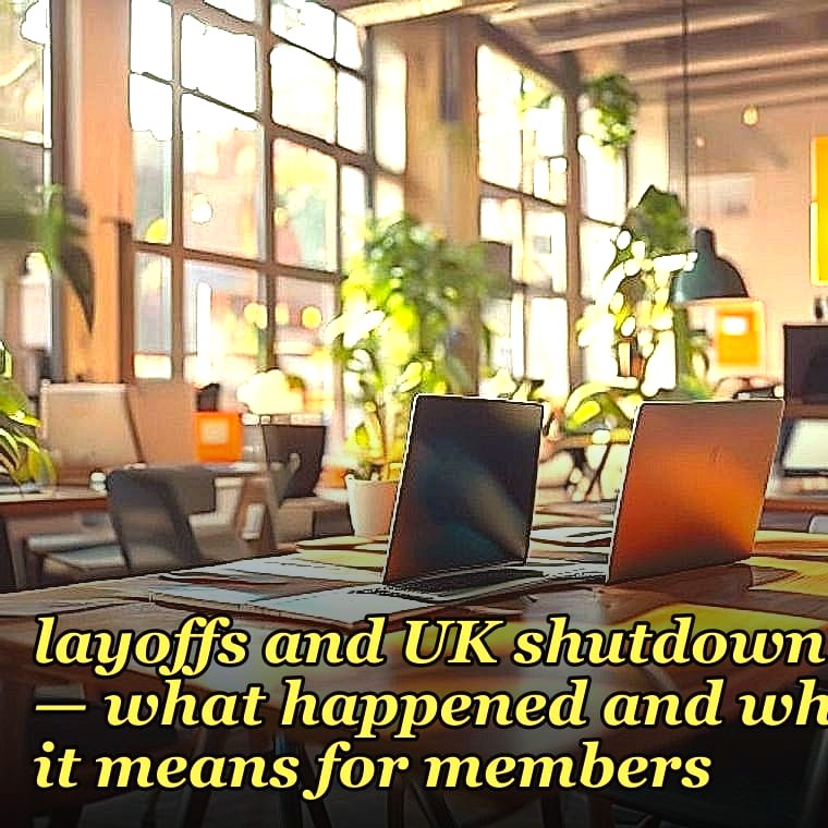 Chief's 2023-2025 layoffs and UK shutdown — what happened and what it means for members