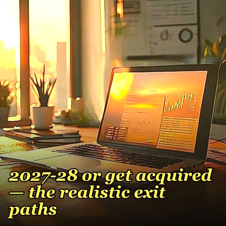 Will Chief IPO in 2027-28 or get acquired — the realistic exit paths