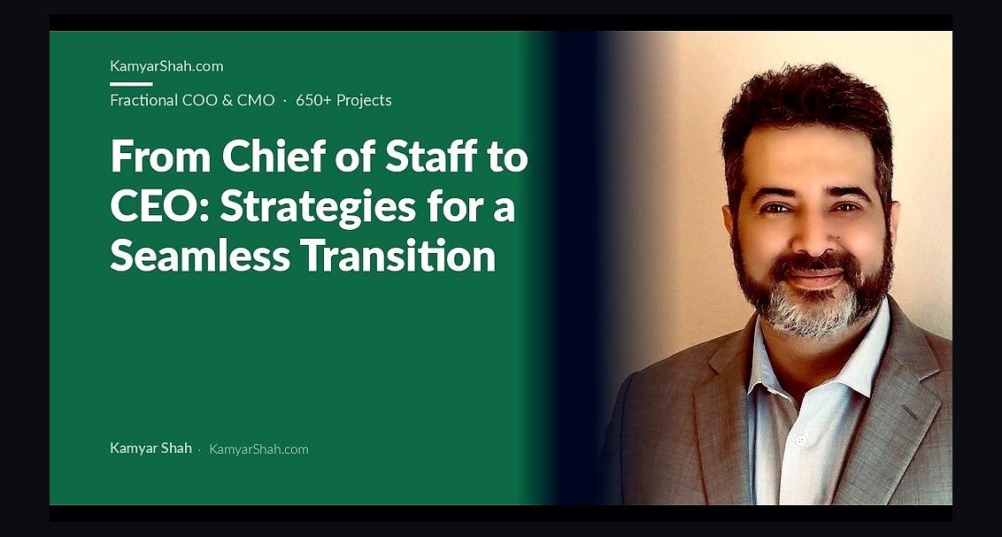 What Chief's Feb 2025 CEO transition really signals — founders out, operator in