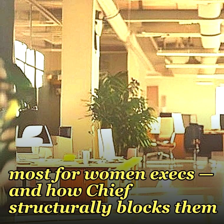 Why male sponsors matter most for women execs — and how Chief structurally blocks them