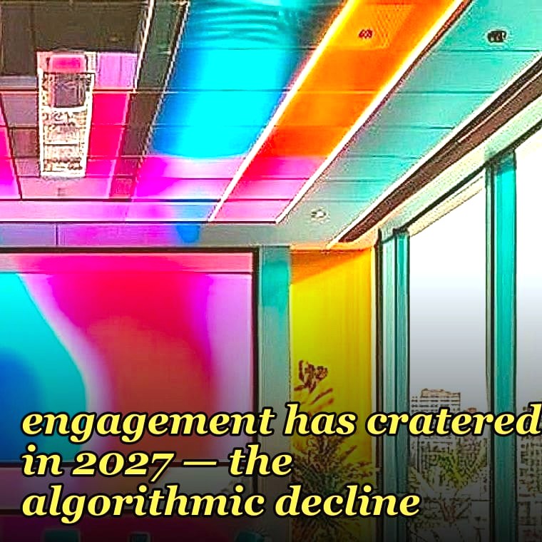 Chief's LinkedIn engagement has cratered — the algorithmic decline in 2027