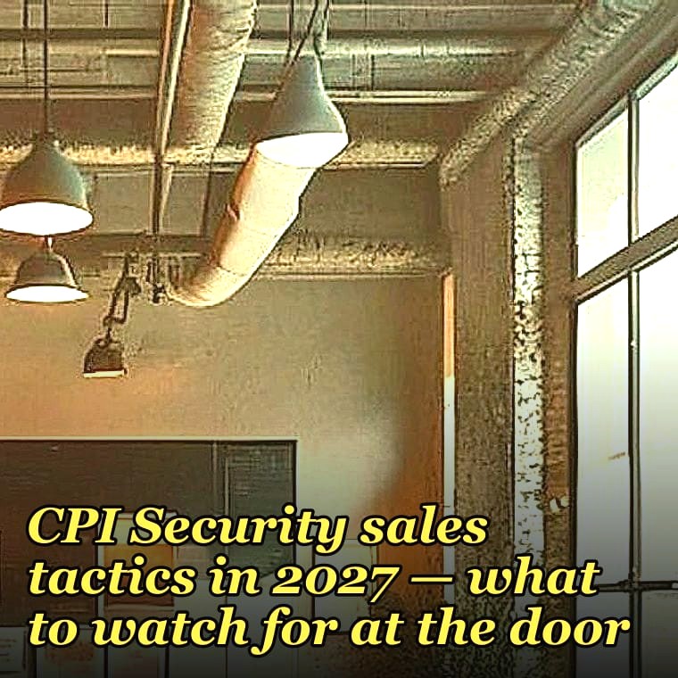 CPI Security sales tactics — what to watch for at the door in 2027