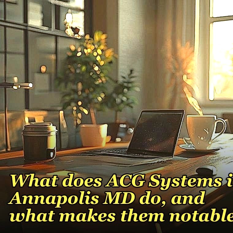 What does ACG Systems in Annapolis MD do, and what makes them notable?