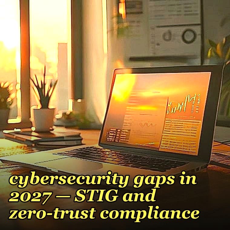 Federal comms integrator cybersecurity gaps — STIG and zero-trust compliance in 2027