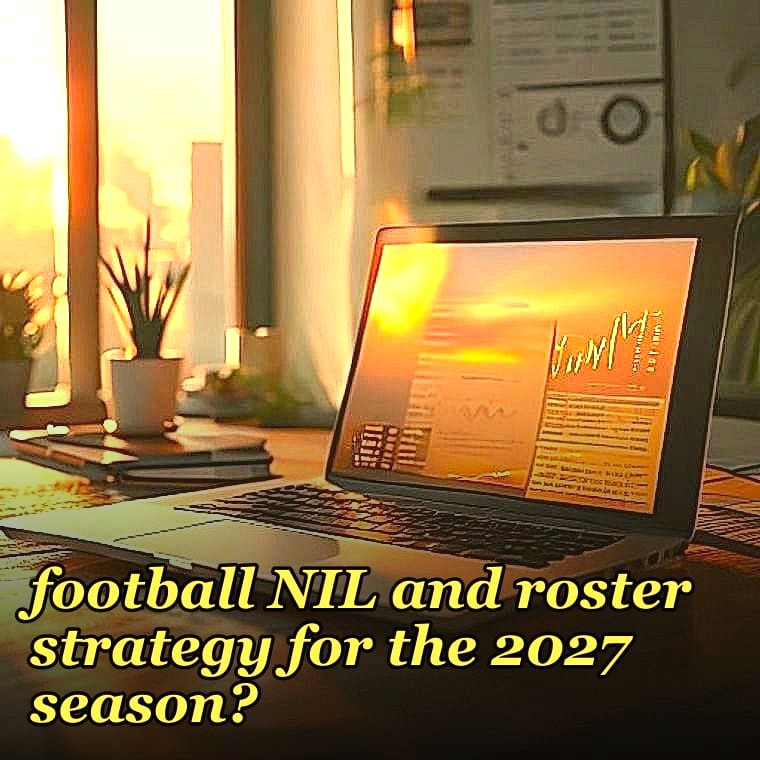 What is the Oregon Ducks football NIL and roster strategy for the 2027 season?