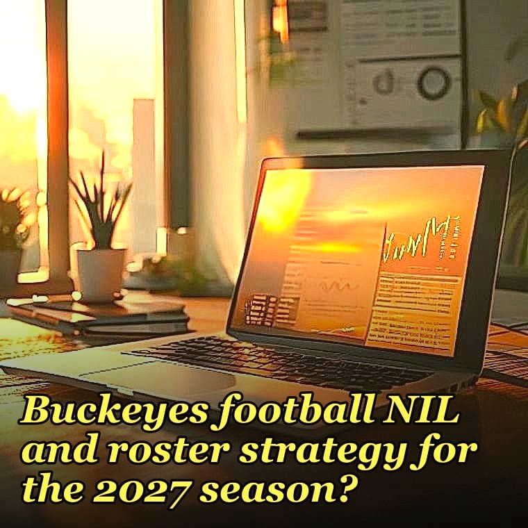 What is the Ohio State Buckeyes football NIL and roster strategy for the 2027 season?