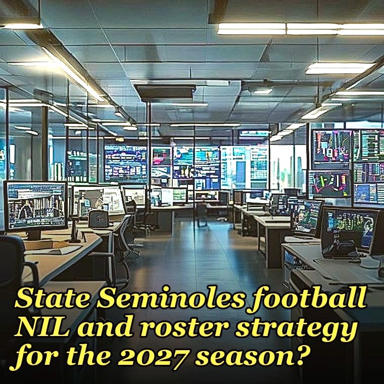 What is the Florida State Seminoles football NIL and roster strategy for the 2027 season?