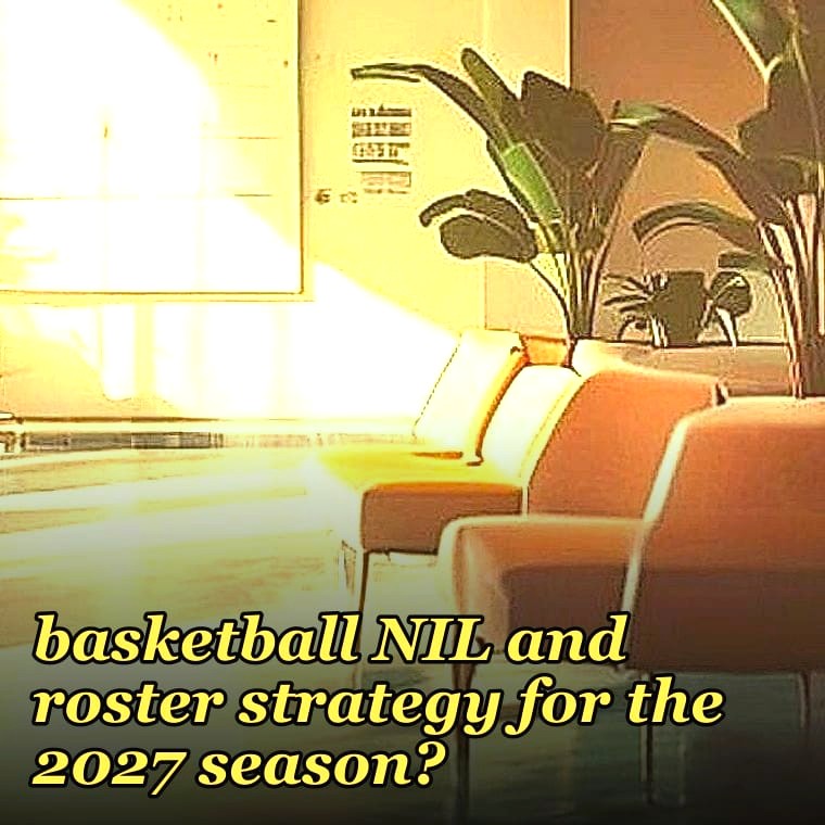 What is the Michigan Wolverines men's basketball NIL and roster strategy for the 2027 season?