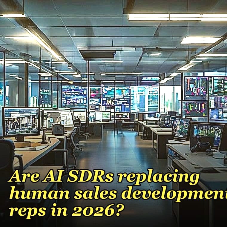 Are AI SDRs replacing human sales development reps in 2026?