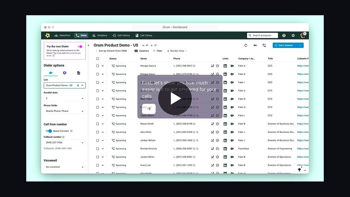 What is Orum and why is it a hot RevOps parallel dialer for 2027?