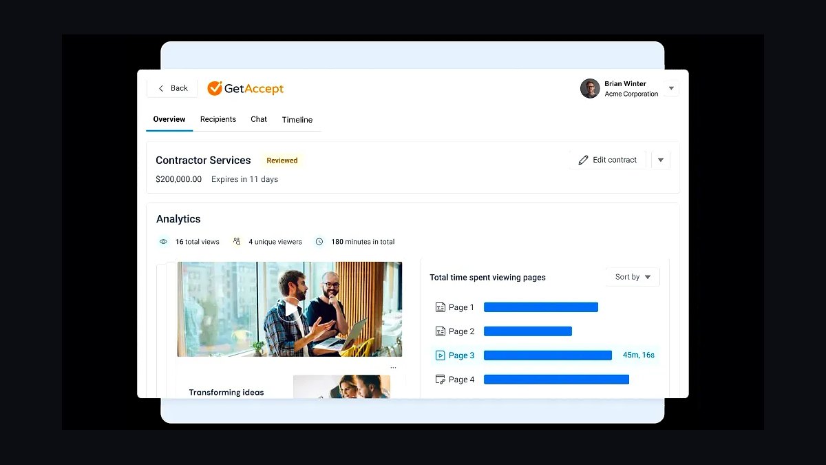 What is GetAccept and why is it a hot RevOps digital sales room platform for 2027?