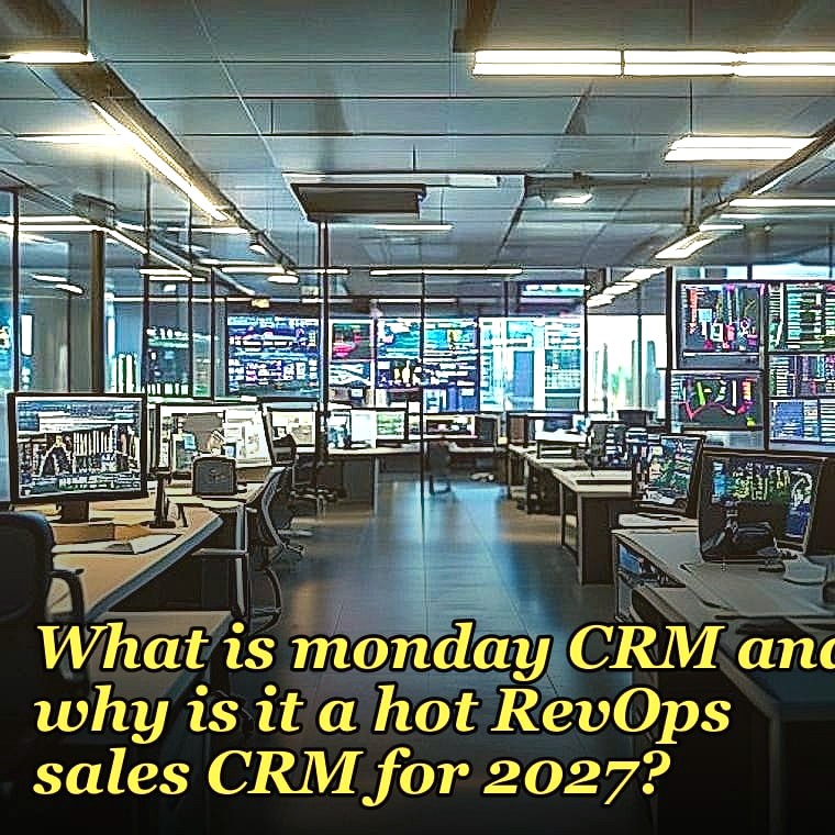 What is monday CRM and why is it a hot RevOps sales CRM for 2027?
