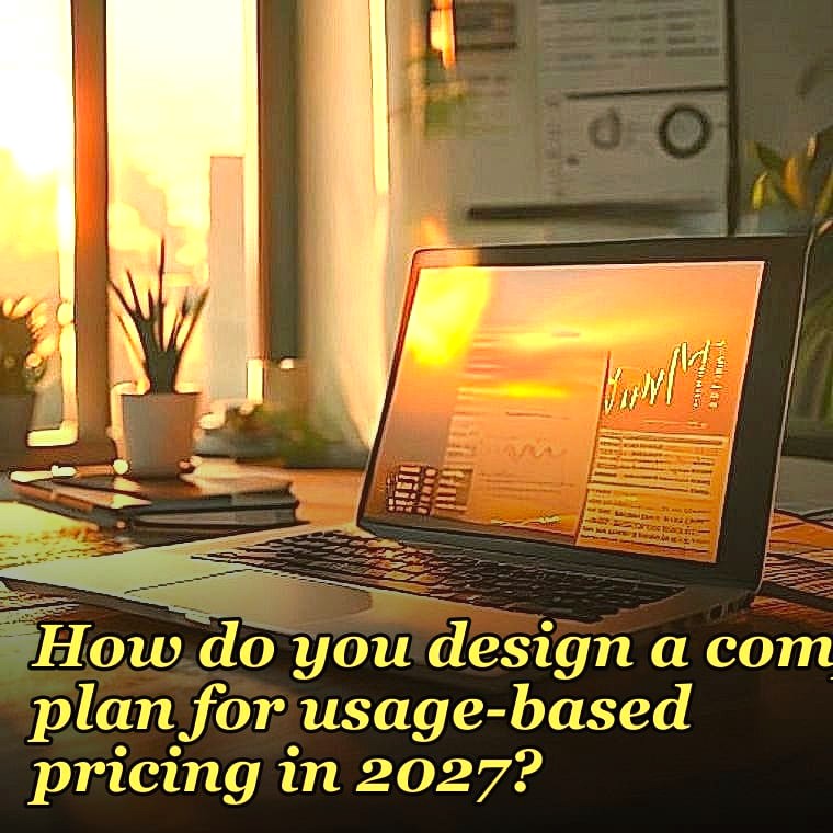 How do you design a comp plan for usage-based pricing in 2027?