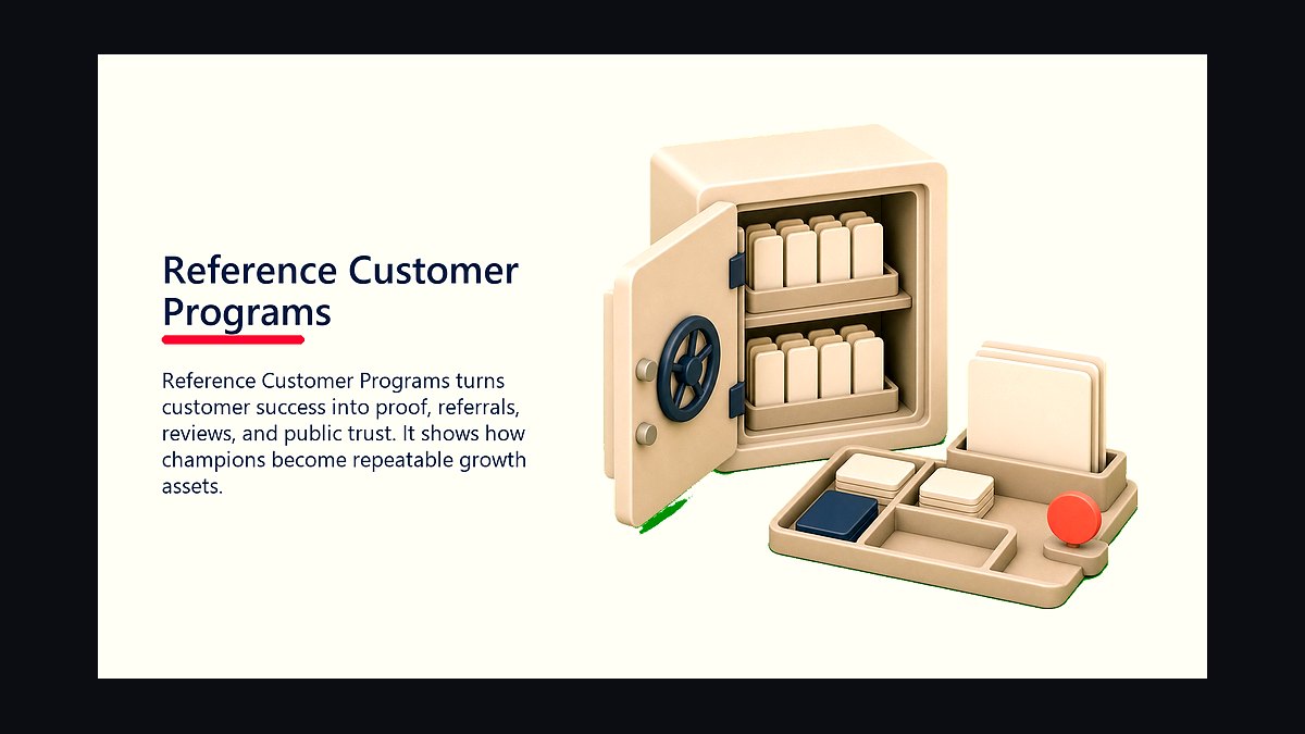 How do you build a customer reference program in 2027?