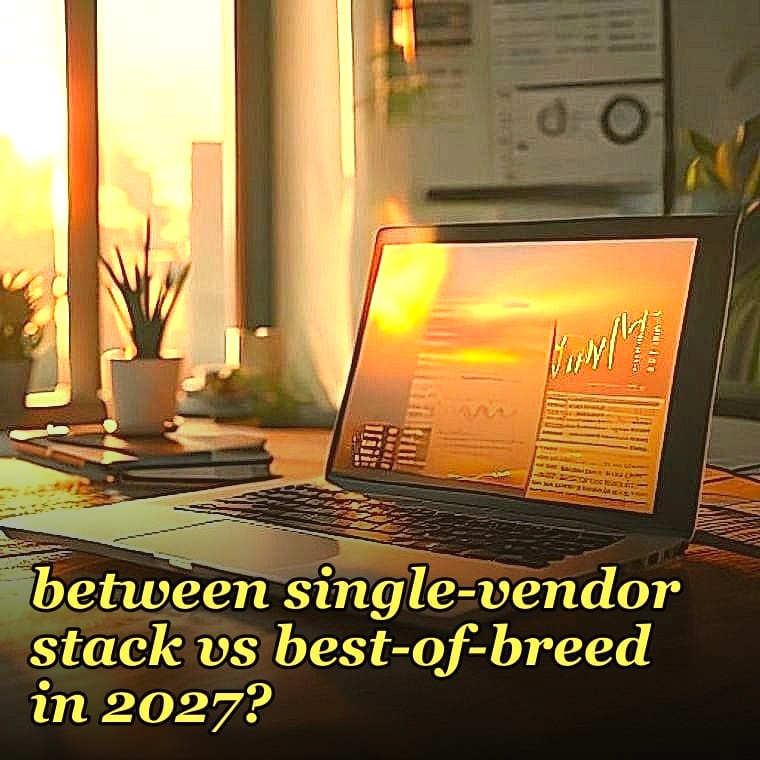 How do you decide between single-vendor stack vs best-of-breed in 2027?
