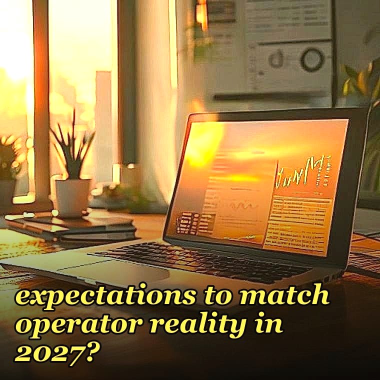 How do you set investor expectations to match operator reality in 2027?