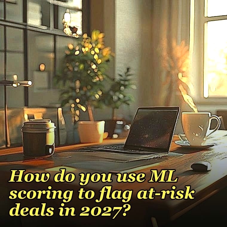 How do you use ML scoring to flag at-risk deals in 2027?