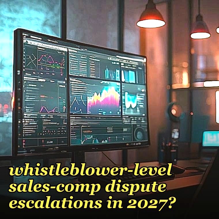 How do you handle whistleblower-level sales-comp dispute escalations in 2027?