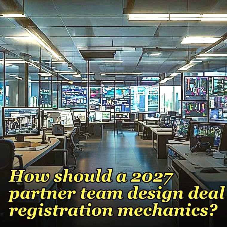 How should a 2027 partner team design deal registration mechanics?