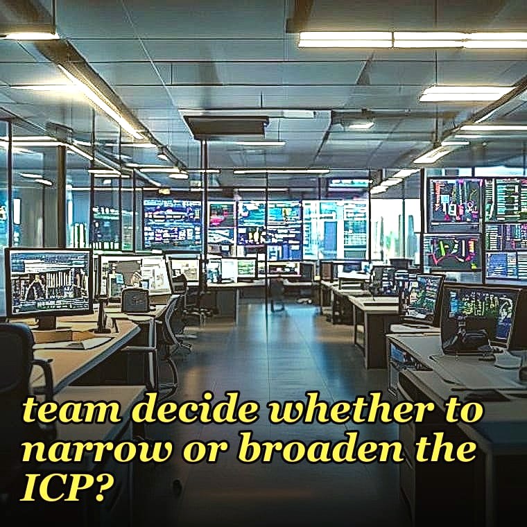 How should a 2027 GTM team decide whether to narrow or broaden the ICP?