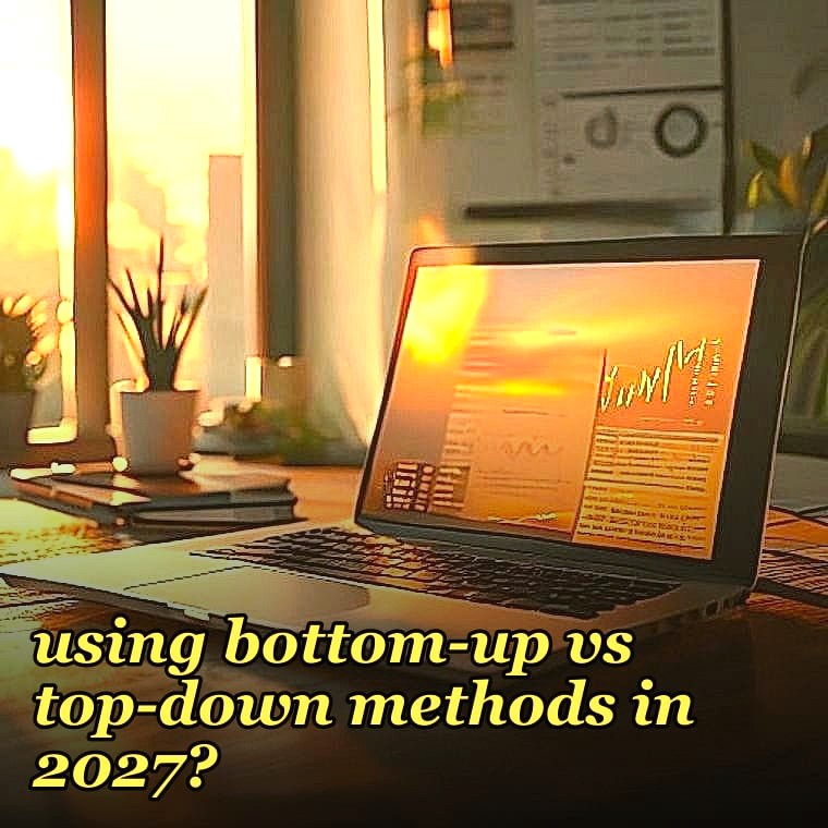 How do you set quota using bottom-up vs top-down methods in 2027?