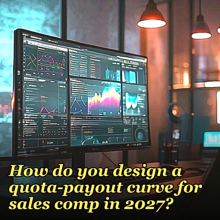 How do you design a quota-payout curve for sales comp in 2027?