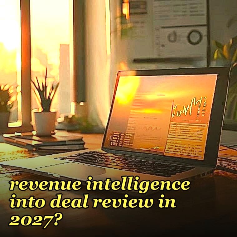 How do you integrate revenue intelligence into deal review in 2027?