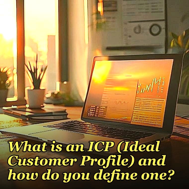 What is an ICP (Ideal Customer Profile) and how do you define one?