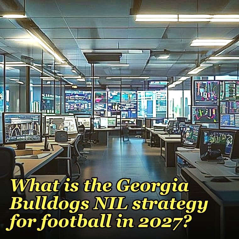 What is the Georgia Bulldogs NIL strategy for football in 2027?