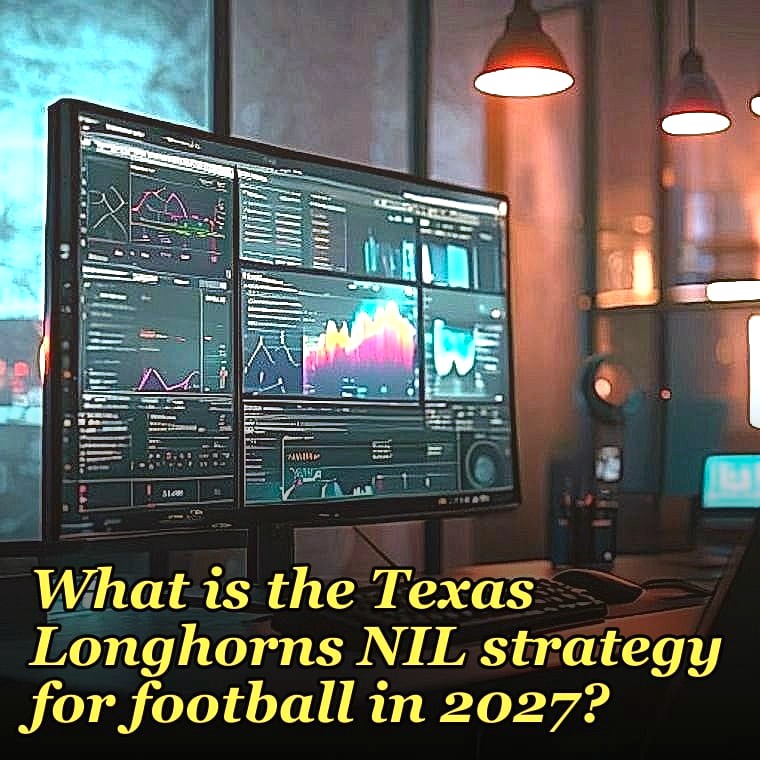 What is the Texas Longhorns NIL strategy for football in 2027?