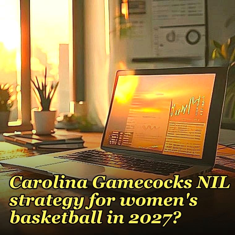 What is the South Carolina Gamecocks NIL strategy for women's basketball in 2027?