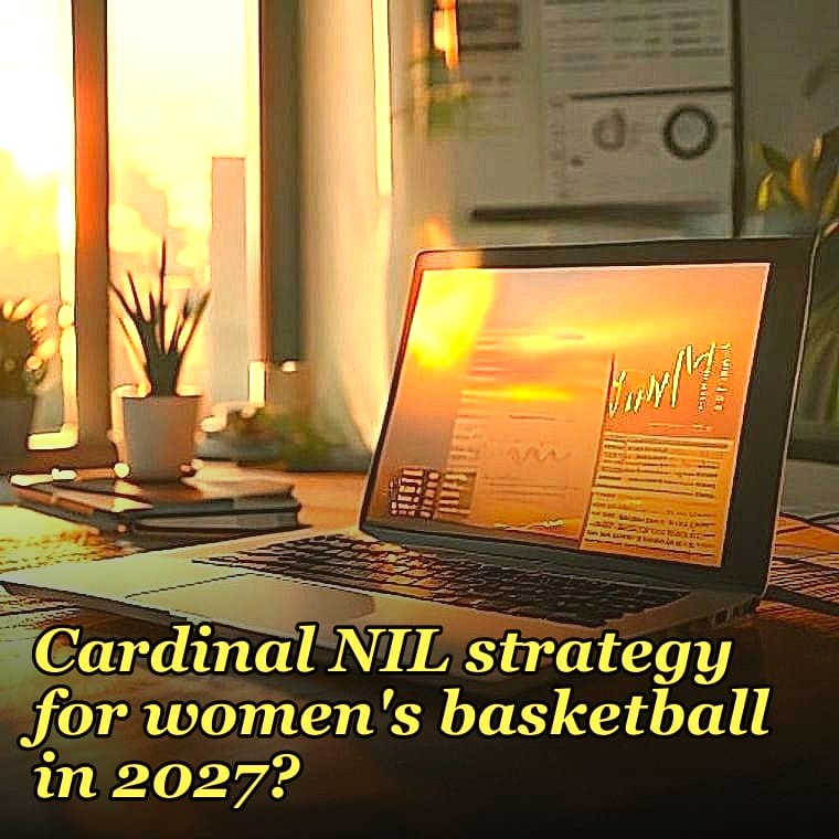What is the Stanford Cardinal NIL strategy for women's basketball in 2027?