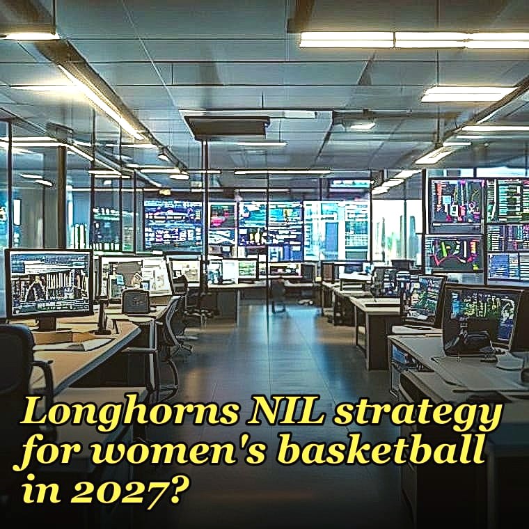 What is the Texas Longhorns NIL strategy for women's basketball in 2027?