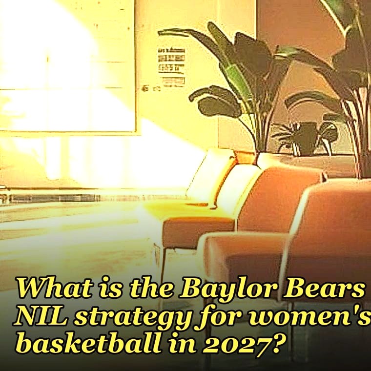 What is the Baylor Bears NIL strategy for women's basketball in 2027?