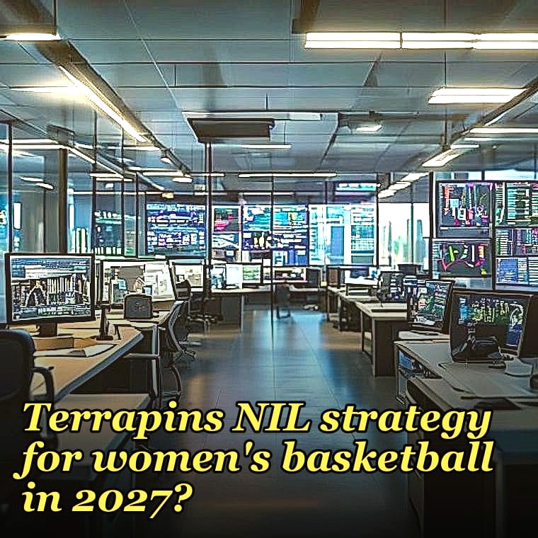 What is the Maryland Terrapins NIL strategy for women's basketball in 2027?