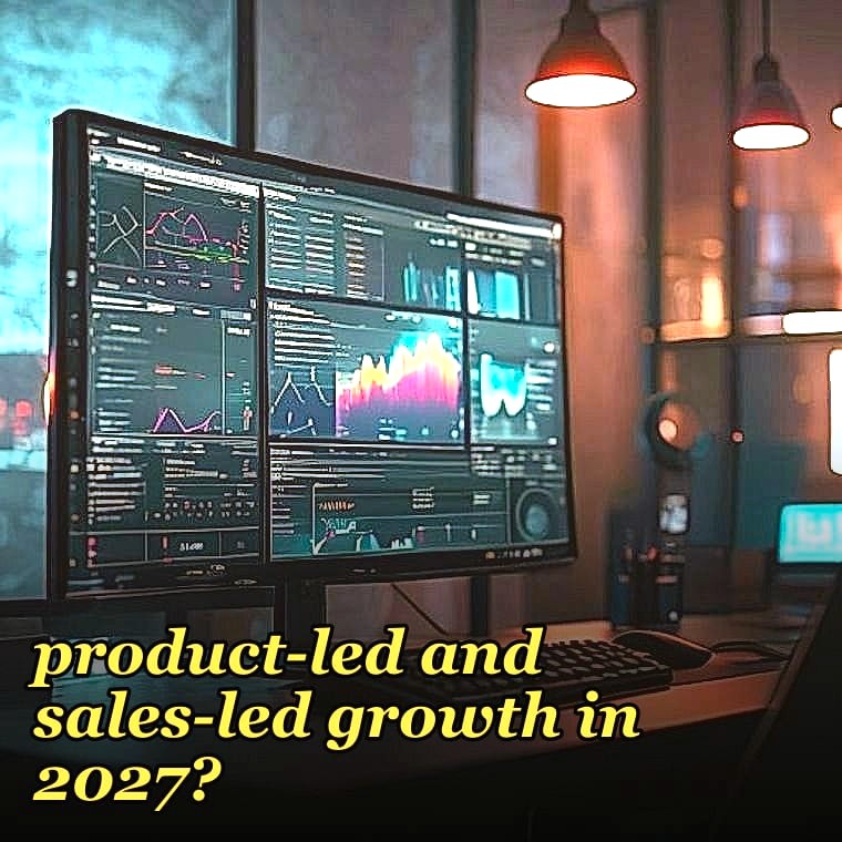 How do you blend product-led and sales-led growth in 2027?