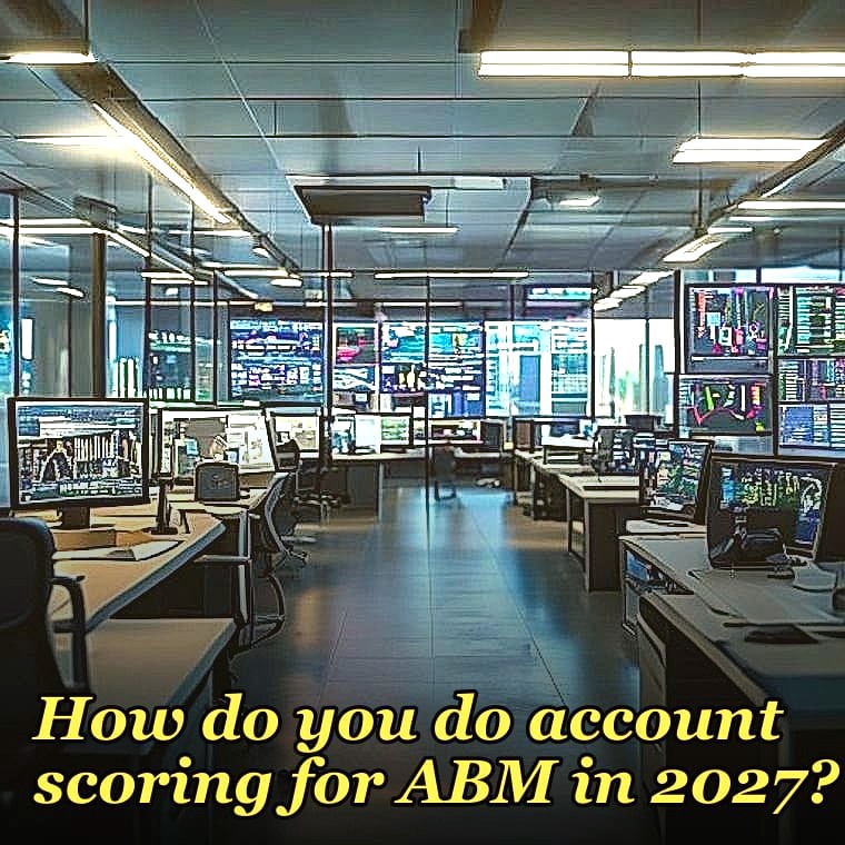 How do you do account scoring for ABM in 2027?