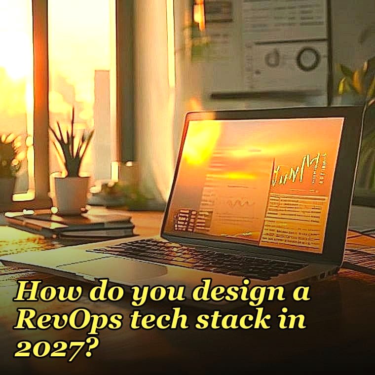 How do you design a RevOps tech stack in 2027?