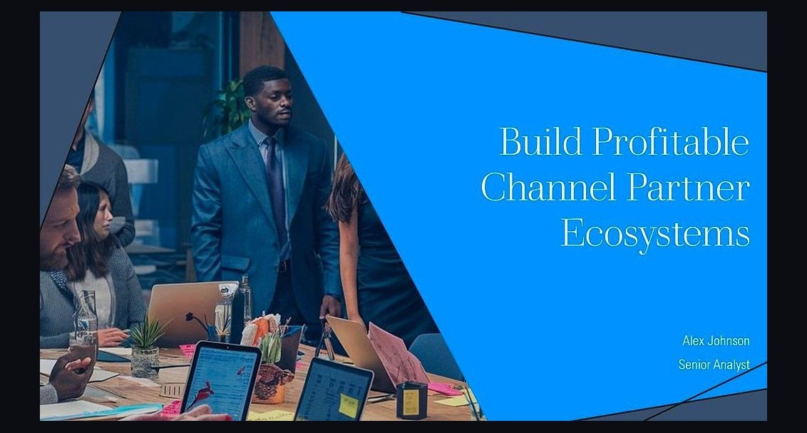 How do you build a partner and channel ops function in 2027?