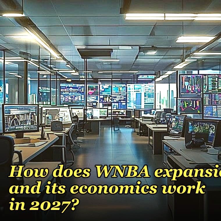 How does WNBA expansion and its economics work in 2027?