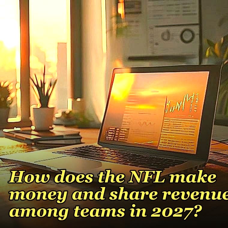 How does the NFL make money and share revenue among teams in 2027?